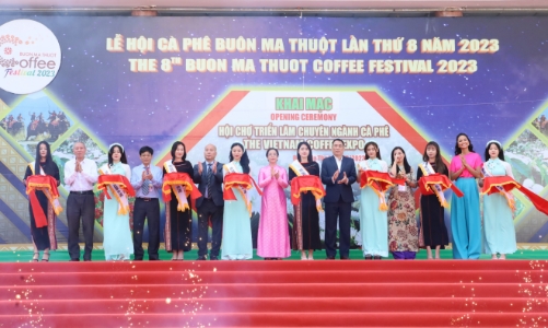 Chính thức khai mạc lễ hội cà phê lớn nhất Việt Nam 