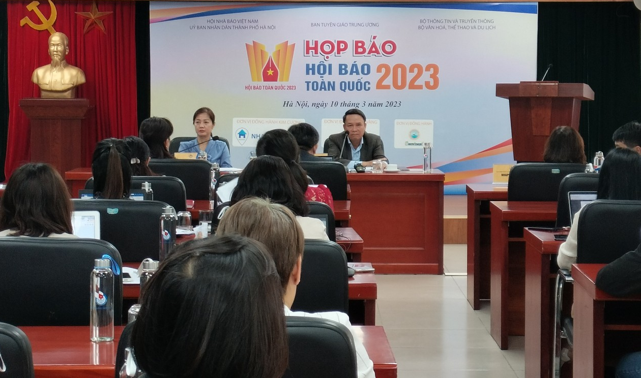 Họp báo thông tin về Hội báo toàn quốc 2023