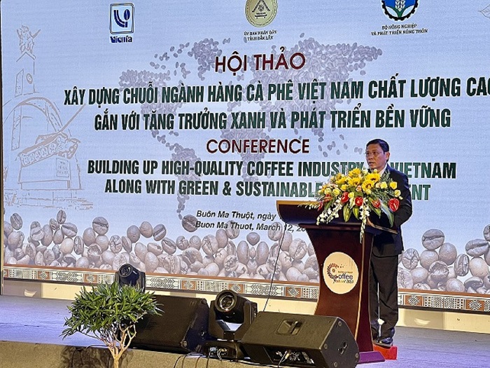 Ông Nguyễn Tuấn Hà phát biểu tại hội thảo.