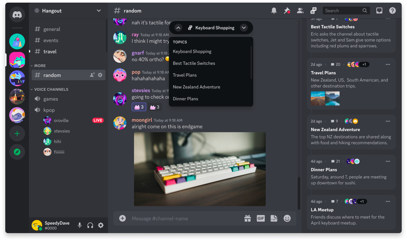 Tính năng tóm tắt cuộc trò chuyện của Discord  