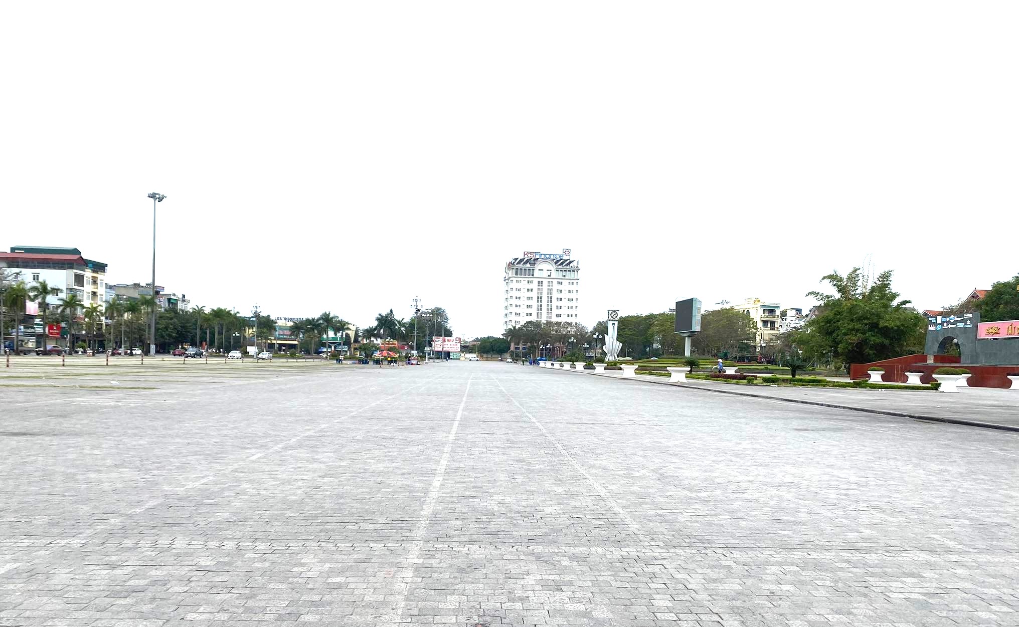 Quảng trường Lam Sơn, thành phố Thanh Hóa địa điểm sắp tới triển khai phố đi bộ và không gian văn hóa