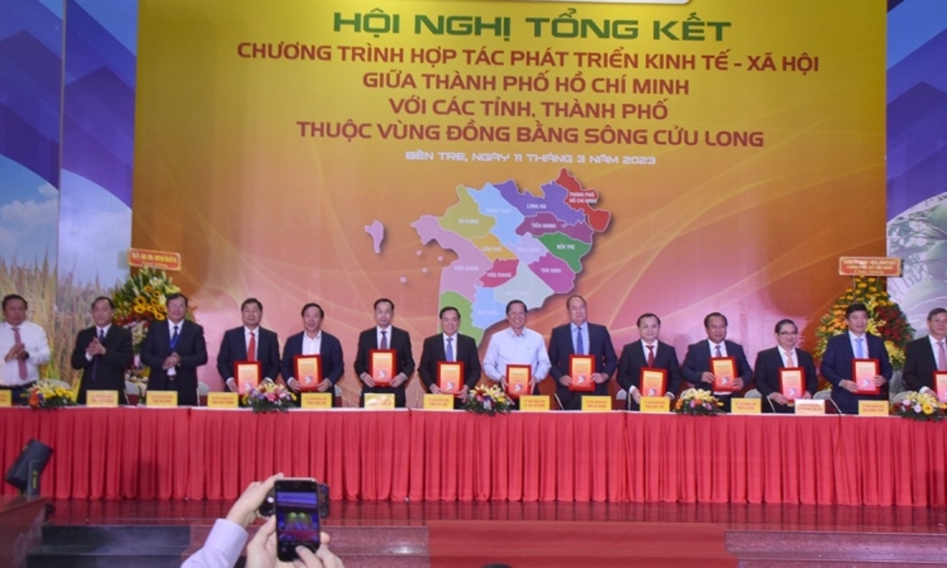 TP.HCM đẩy mạnh hợp tác phát triển với các địa phương đồng bằng sông Cửu Long.