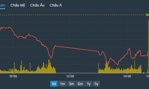 Cầu ngoại “chìm nghỉm” trong lực bán từ khối nội, VN-Index bốc hơi 1,2%