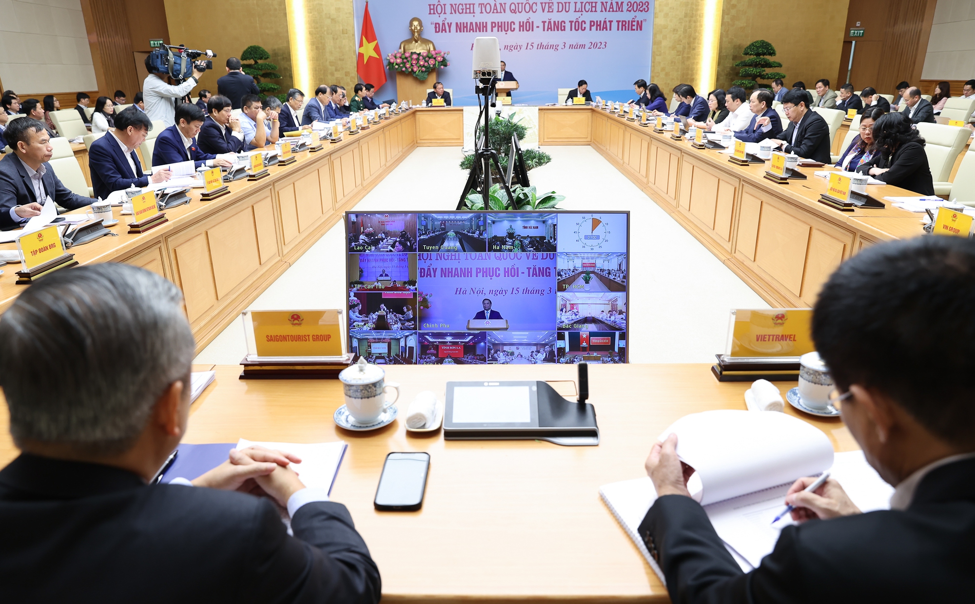 To&agrave;n cảnh hội nghị - Ảnh: VGP