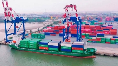 Chinese shipping company increasing visits to Hai Phong port