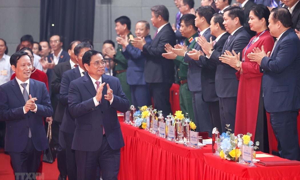 Thủ tướng Chính phủ Phạm Minh Chính dự kỷ niệm Ngày Doanh nhân Việt Nam và tôn vinh doanh nhân Việt Nam tiêu biểu năm 2022.