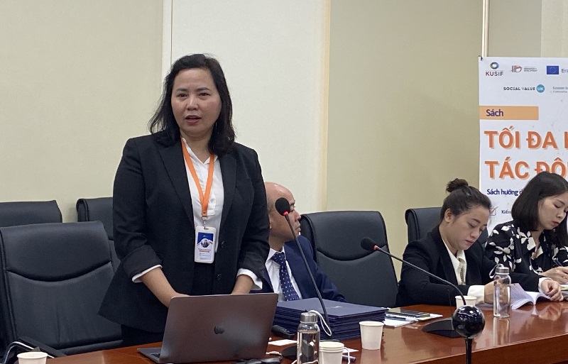 PGS.TS Trương Thị Nam Thắng, Giám đốc Trung tâm Khởi nghiệp và sáng tạo xã hội.