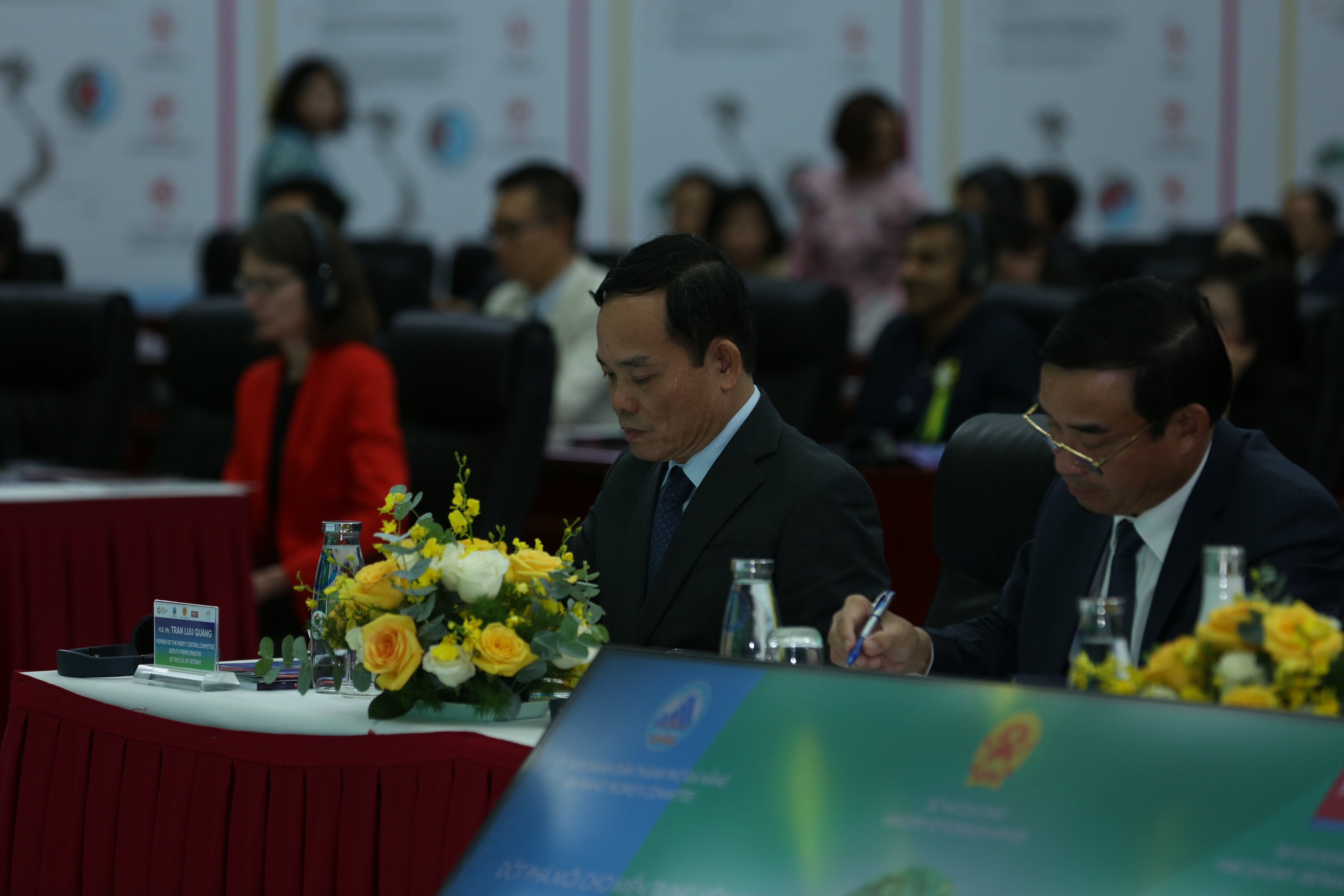 Ph&oacute; Thủ tướng Ch&iacute;nh phủ Trần Lưu Quang tham dự Diễn đ&agrave;n Nhịp&nbsp;cầu Ph&aacute;t triển Việt Nam 2023.&nbsp;