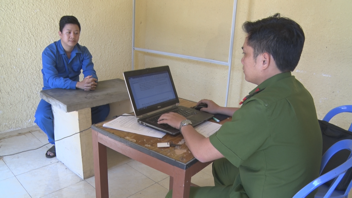 Đối tượng Huỳnh Lương Bằng. Ảnh: C&ocirc;ng an tỉnh Ph&uacute; Y&ecirc;n.