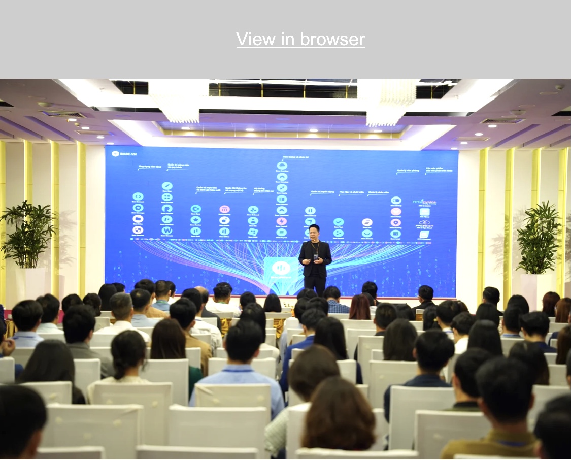 Quang cảnh Hội thảo“Kiến tạo bánh đà công nghệ”- đồng hành cùng 100.000 doanh nghiệp miền Trung diễn ra tại TP. Đà Nẵng