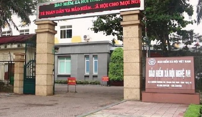 Trụ sở Bảo hiểm xã hội tỉnh Nghệ An