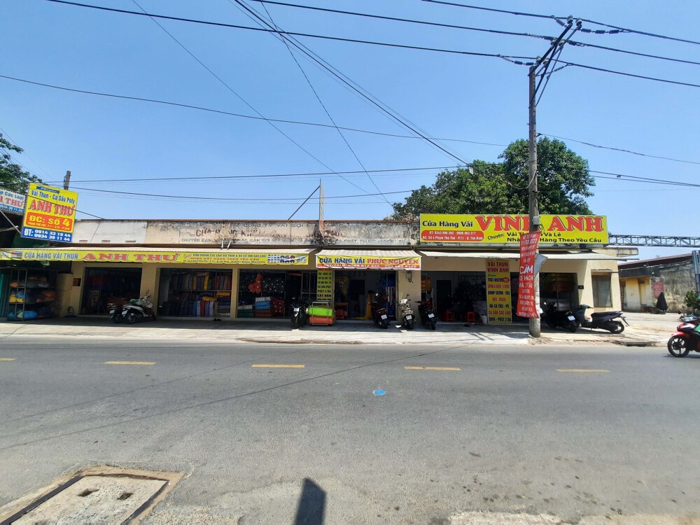 Mặt tiền khu đất số 4 đường Phạm Phú thứ, quận Tân Bình, TP.HCM, bị thanh tra do sử dụng sai mục đích.