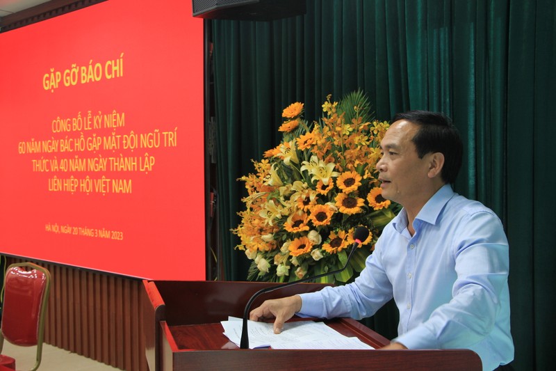PGS.TS Phạm Ngọc Linh, Phó Chủ tịch Liên hiệp các Hội Khoa học và Kỹ thuật Việt Nam nói về những điểm nhấn quan trọng trong chặng đường lịch sử phát triển của Liên hiệp Hội Việt Nam.