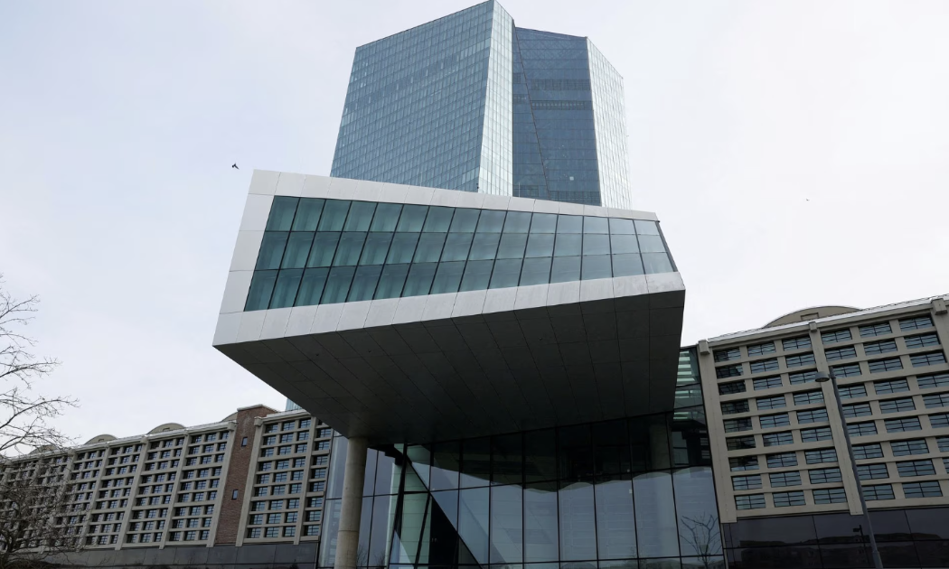 Trụ sở Ngân hàng Trung ương châu Âu (ECB) ở Frankfurt, Đức - Ảnh: Reuters.