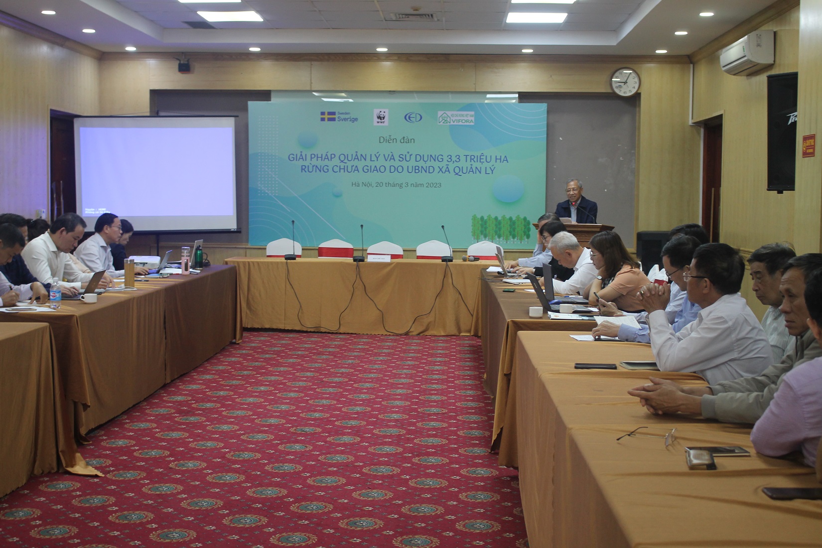 To&agrave;n cảnh tọa đ&agrave;m: &ldquo;Giải ph&aacute;p quản l&yacute; v&agrave; sử dụng 3,3 triệu ha rừng chưa giao do UBND x&atilde; quản l&yacute;&rdquo;