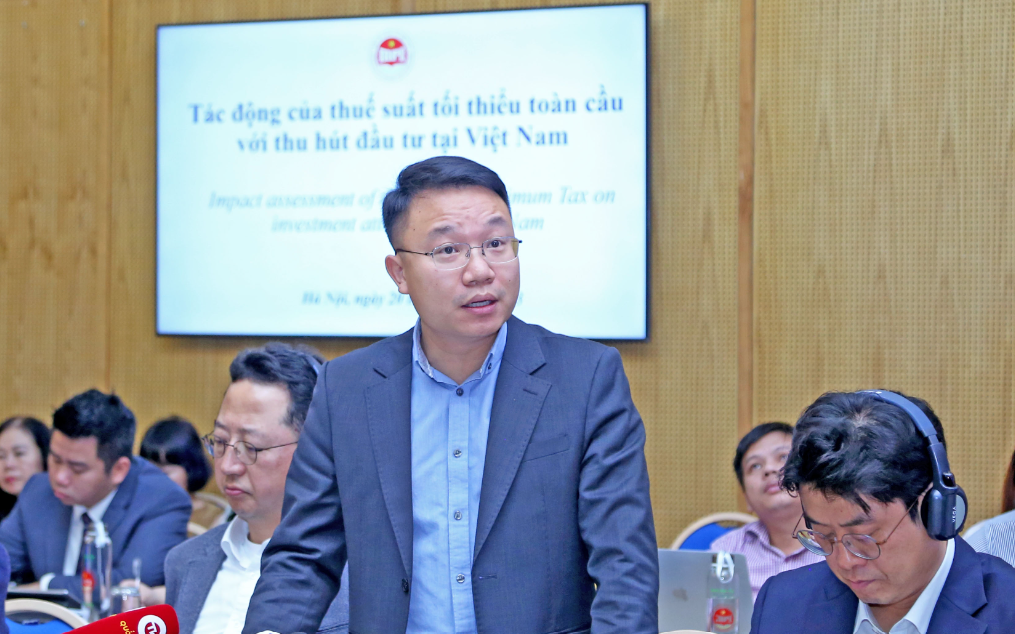 &Ocirc;ng Nguyễn Hải Minh, Ph&oacute; Chủ tịch Hiệp hội doanh nghiệp ch&acirc;u &Acirc;u tại Việt Nam (Eurocham) cho rằng cần c&oacute; những ch&iacute;nh s&aacute;ch hỗ trợ bổ sung để giảm thiệt hại cho doanh nghiệp khi &aacute;p dụng thuế suất thuế tối thiểu to&agrave;n cầu.