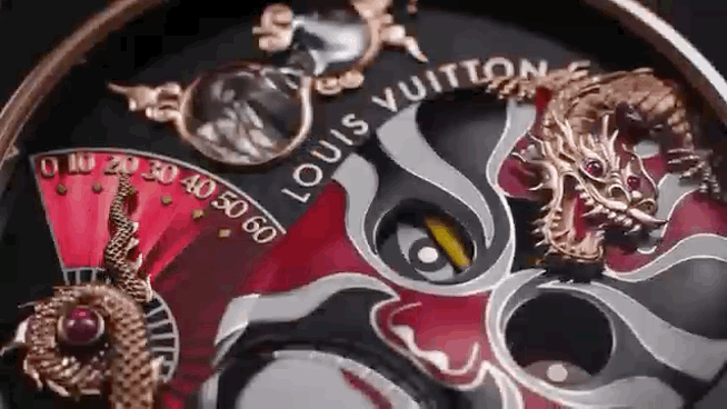 Chiếc đồng hồ Tambour cao cấp phiên bản 2023 có tên Louis Vuitton Tambour Opera Automata.