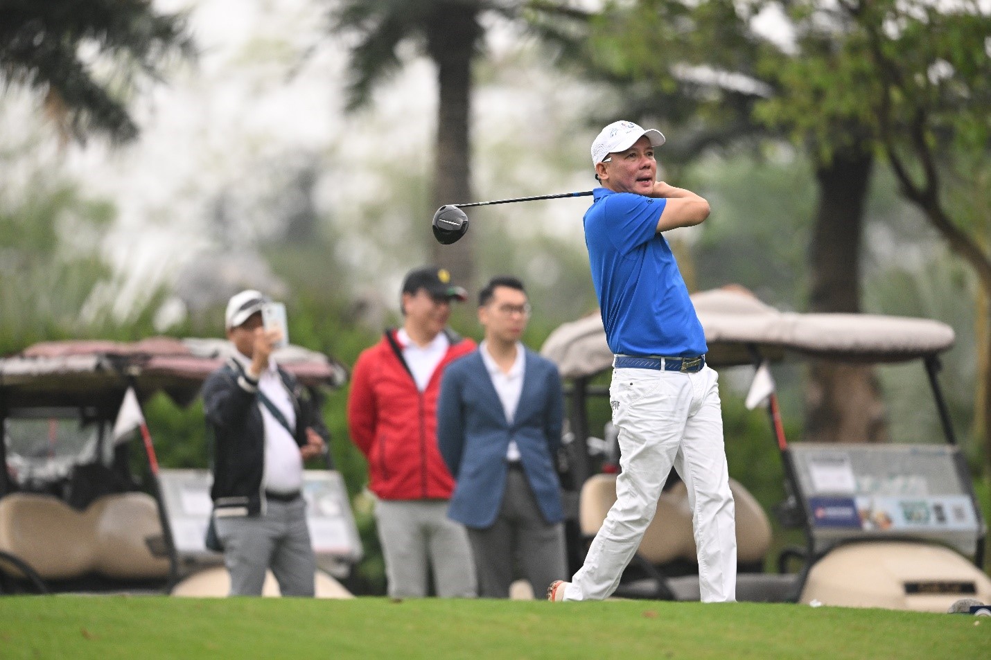 Ông Bùi Đức Long, Chủ tịch HĐQT VGS Group và là Đại sứ của giải Ryder Cup 2023 tại Việt Nam.