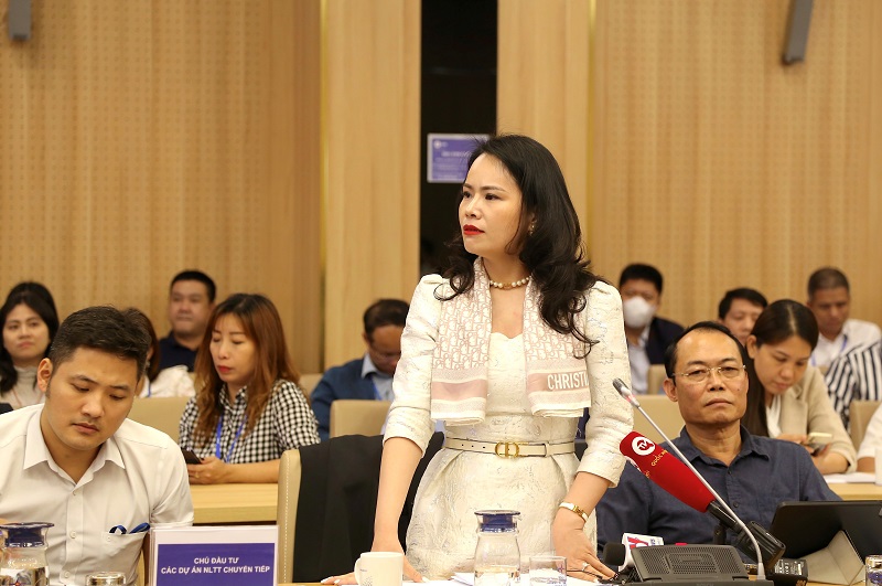 Bà Nguyễn Thị Thanh Bình- Phó Tổng giám đốc phụ trách lĩnh vực năng lượng Tập đoàn T&T Group.