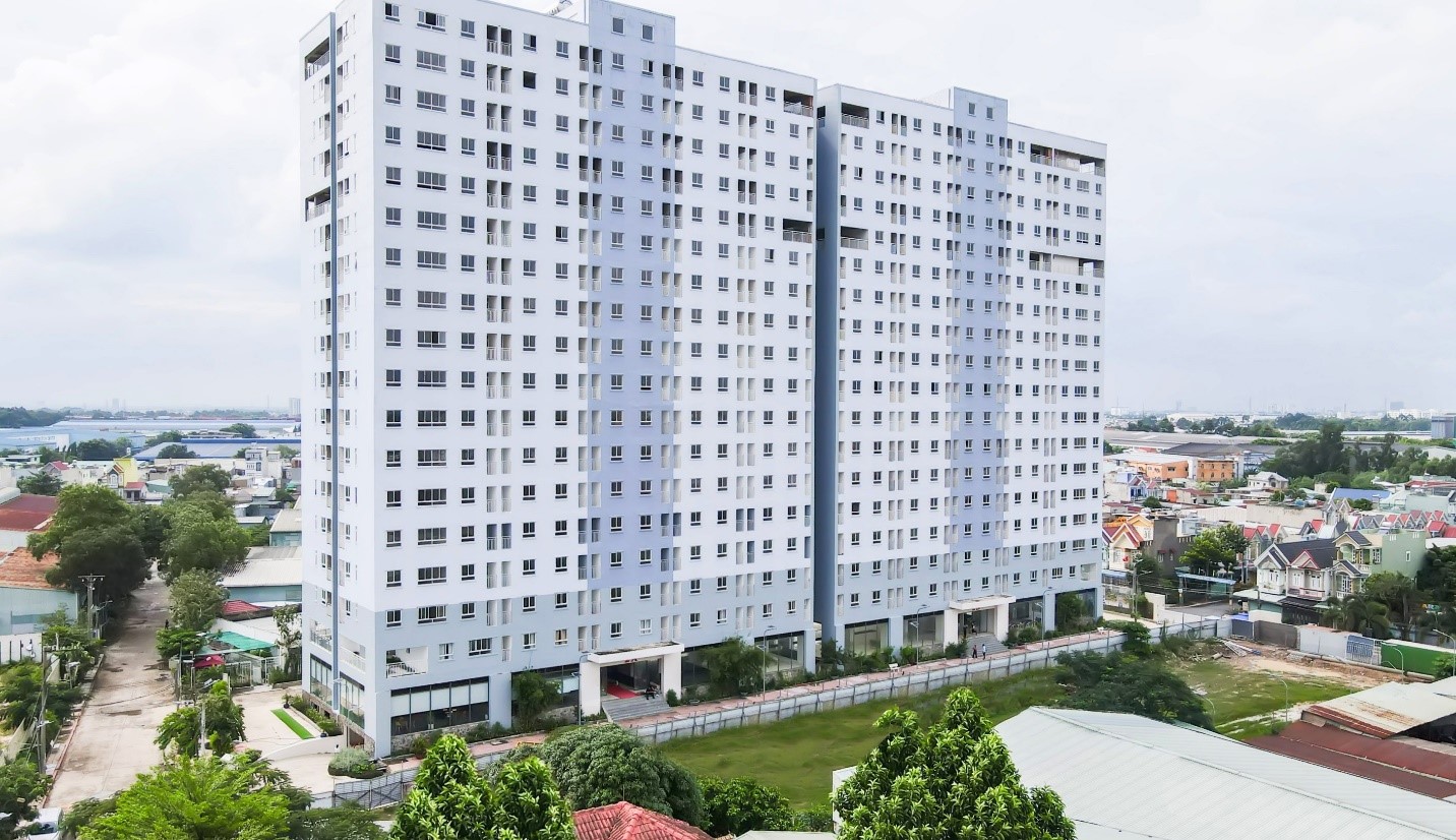 Ventoso Tower cách ngã tư 550 và Vincom Dĩ An chỉ 800m. Ảnh: Quý Mai.