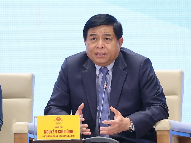 Bộ trưởng Bộ KH&ĐT Nguyễn Ch&iacute; Dũng: Nếu ch&uacute;ng ta c&oacute; kh&aacute;t vọng, t&acirc;m s&aacute;ng, tr&aacute;i tim lửa, chắc chắn mỗi ng&agrave;y mới l&agrave; một ng&agrave;y tr&agrave;n đầy năng lượng với tất cả ch&uacute;ng ta - Ảnh: VGP/Nhật Bắc.