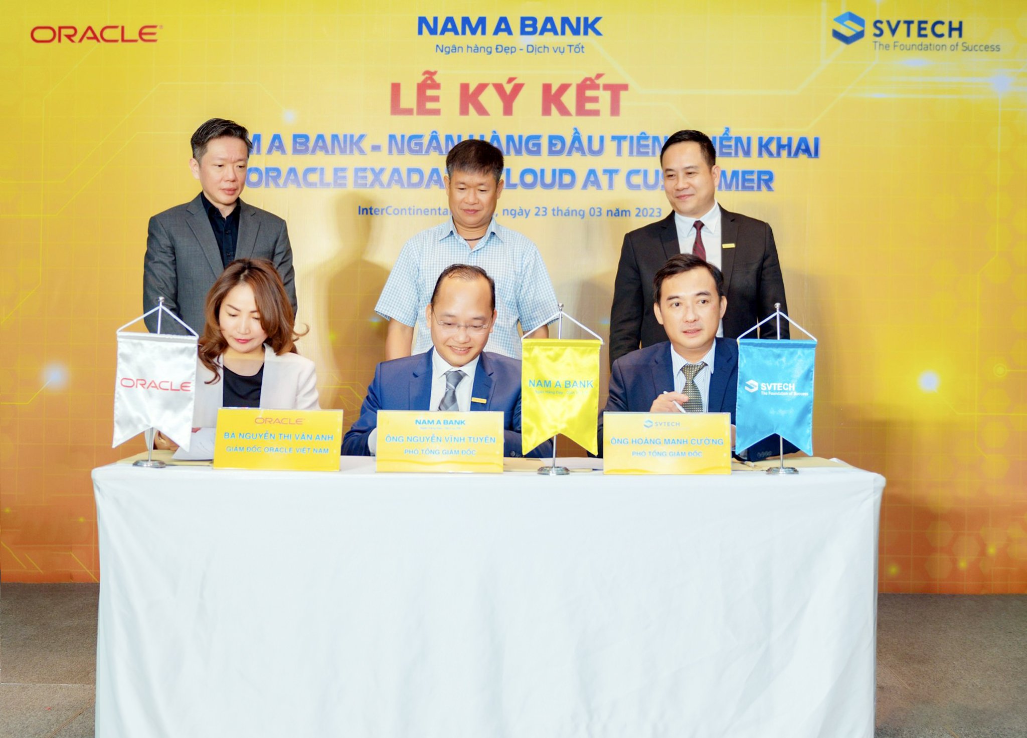 Nam A Bank là ngân hàng Việt đầu tiên triển khai giải pháp Oracle Exadata Cloud at Customer.