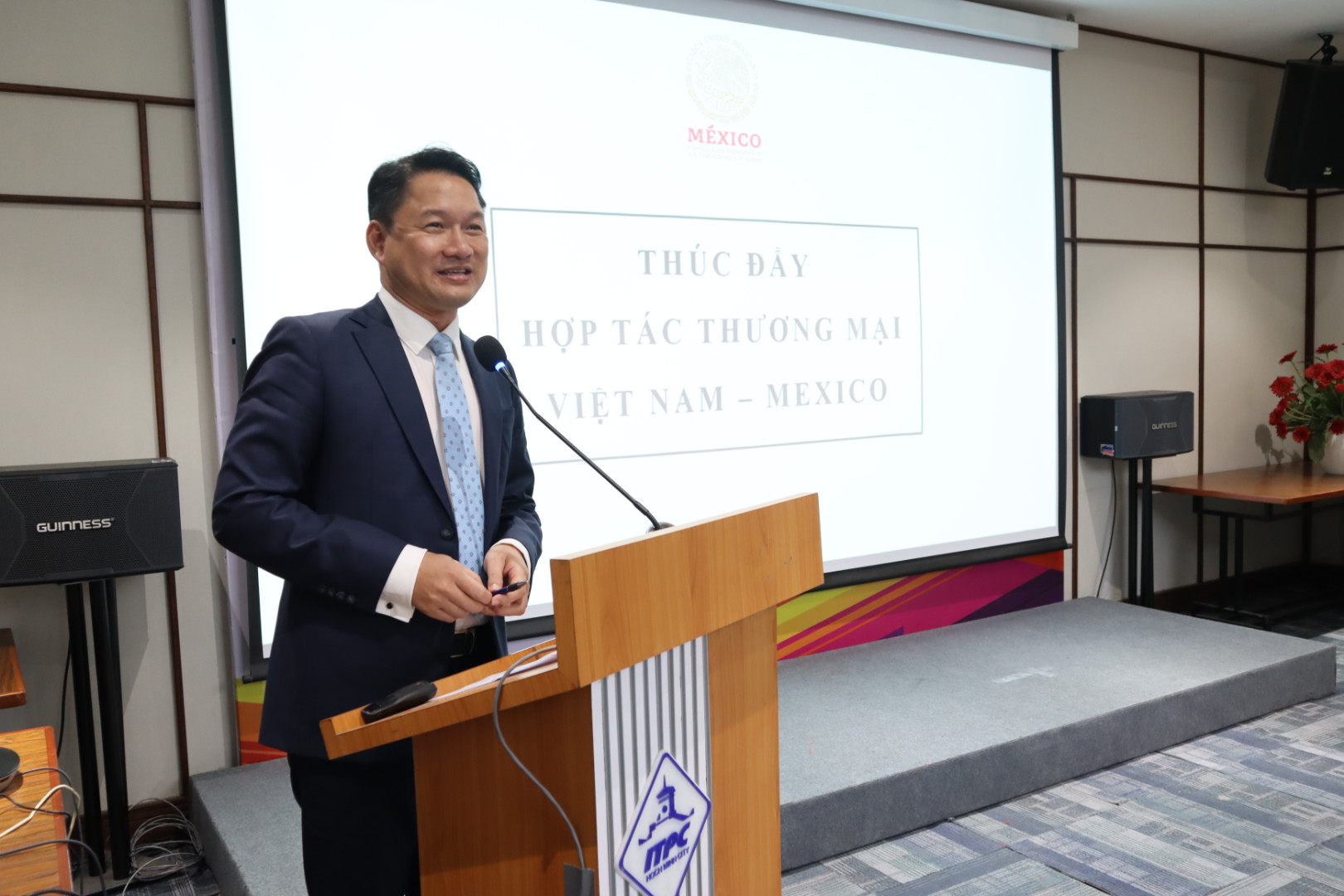 Ông Vũ Minh Anh, Lãnh sự danh dự Lãnh sự quán Mexico tại TP.HCM: "Năm 2022, cá ba sa là nông sản chính của Việt Nam khi xuất sang Mexico, nhờ được hưởng thuế suất 0%. Tuy xuất siêu nhưng phần lớn là hàng hóa trung gian, tỷ lệ "made in Vietnam" không lớn".