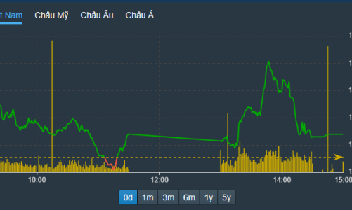 Trụ lớn tiếp tục kiềm chế, VN-Index nhích chưa tới 2 điểm, cổ phiếu bất động sản nóng