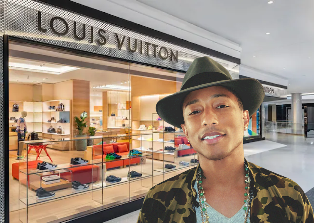 Pharrell Williams trở thành giám đốc sáng tạo dòng thời trang nam thuộc thương hiệu Louis Vuitton...