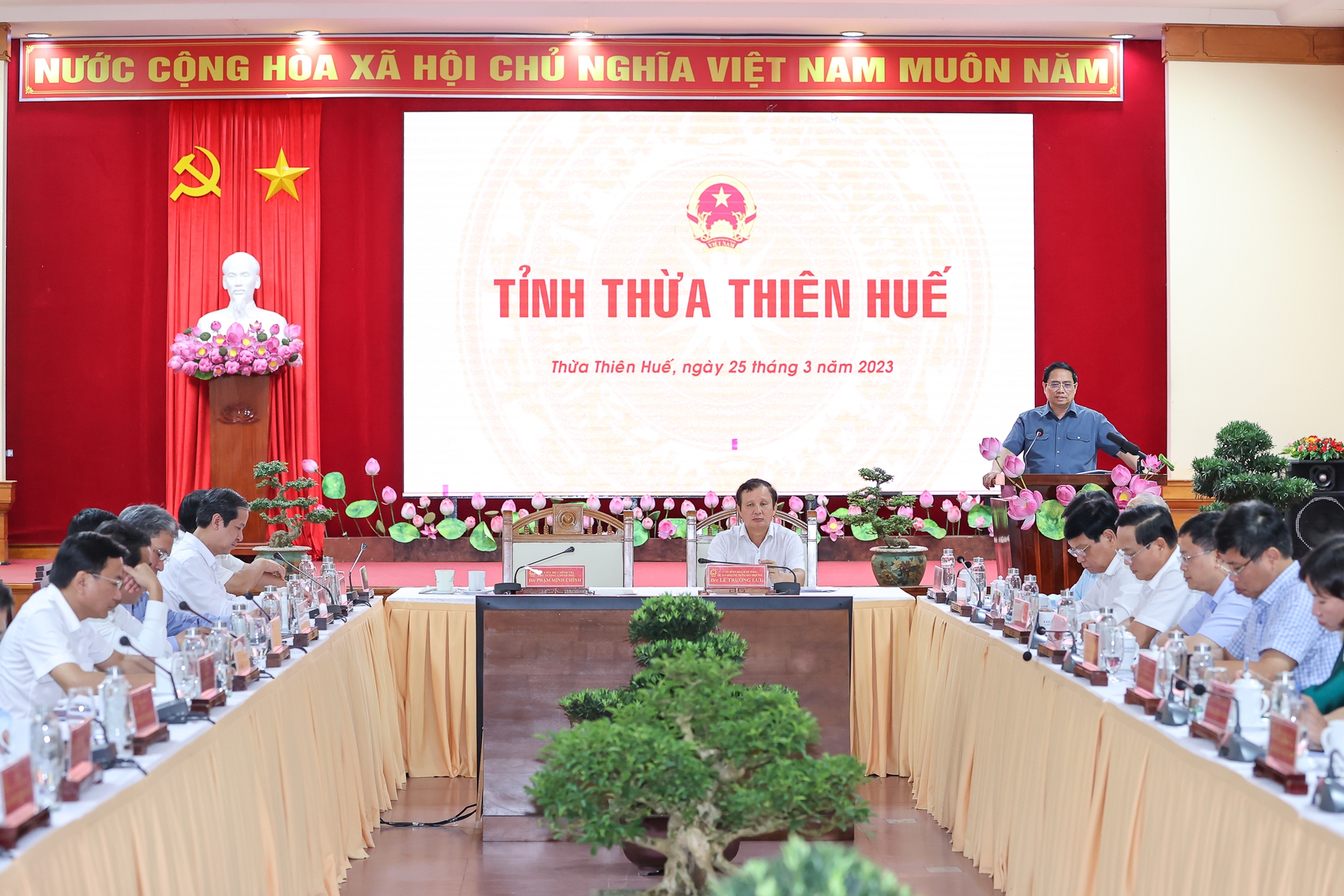 Toàn cảnh buổi làm việc - Ảnh: VGP