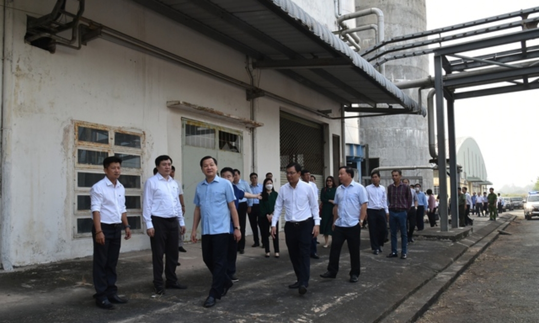 Phó Thủ tướng Lê Minh Khái, Trưởng ban Chỉ đạo xử lý dứt điểm Dự án nhà máy bột giấy Phương Nam