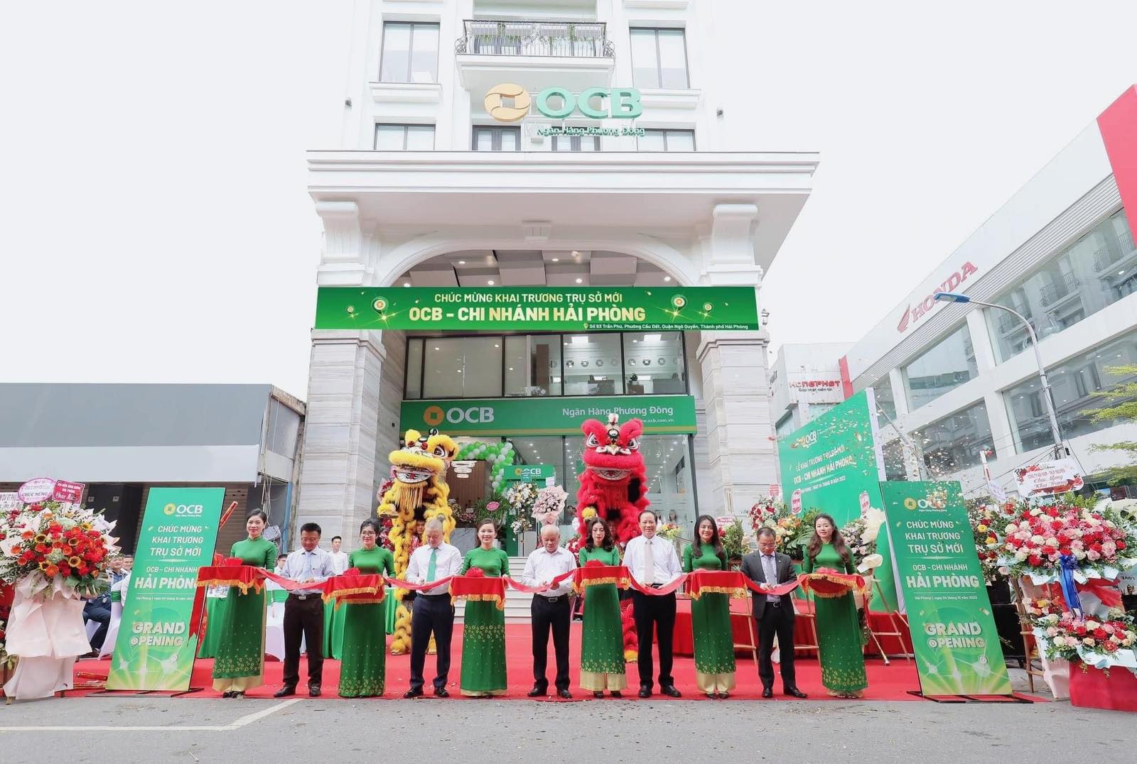 OCB liên tục khai trương hàng loạt các điểm giao dịch mới trên toàn quốc.