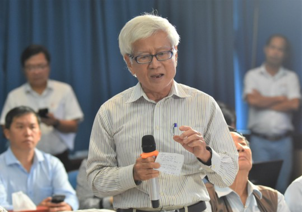 TS Võ Kim Cương, nguyên Phó Kiến trúc sư trưởng TP HCM: 