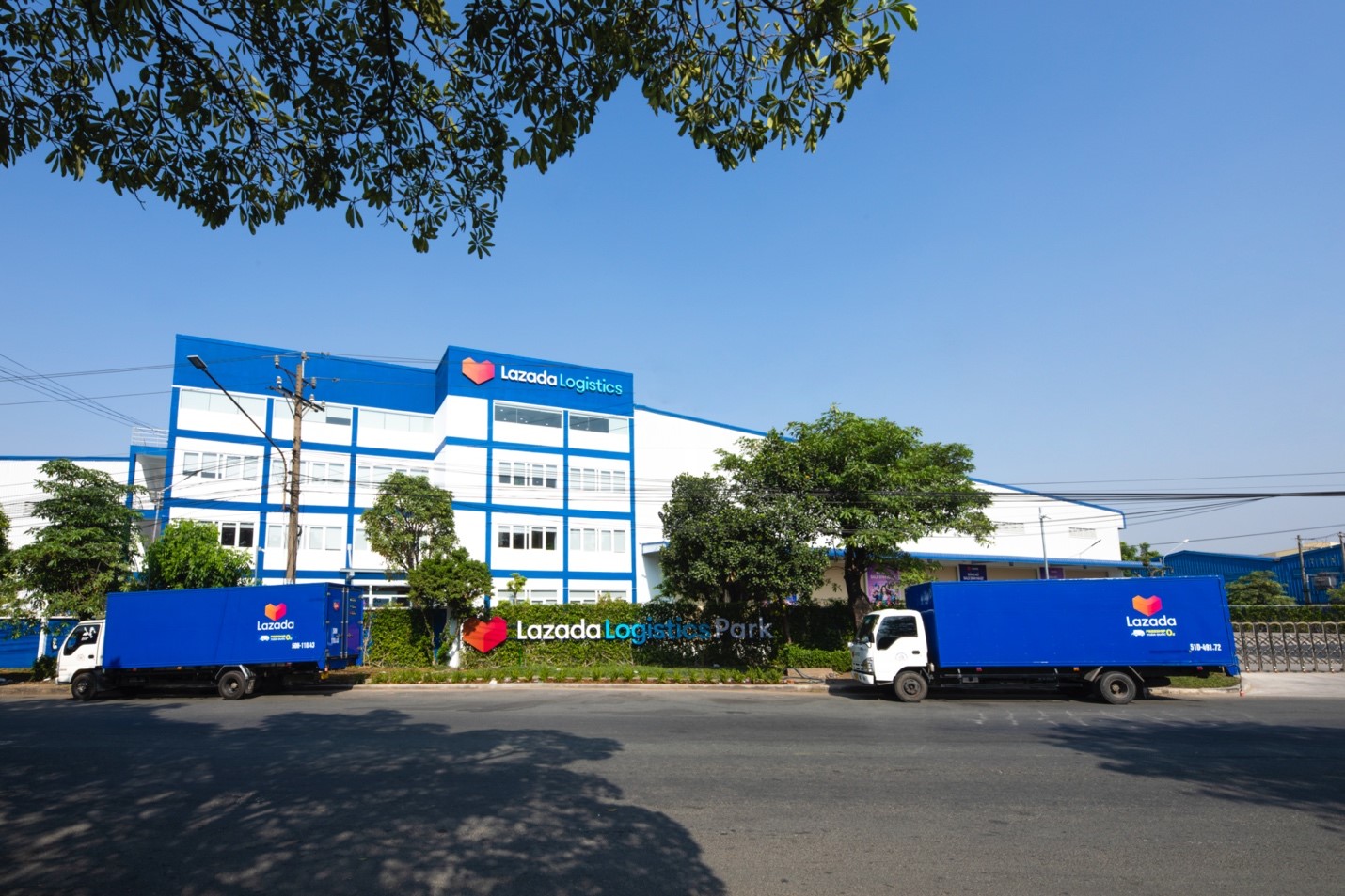 Dự án mới nhất năm 2023 của Lazada Logistics Việt Nam tại Khu công nghiệp Sóng Thần 1, Bình Dương.