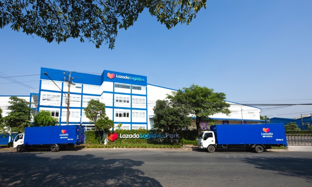 Dự án mới nhất năm 2023 của Lazada Logistics Việt Nam tại Khu công nghiệp Sóng Thần 1, Bình Dương.