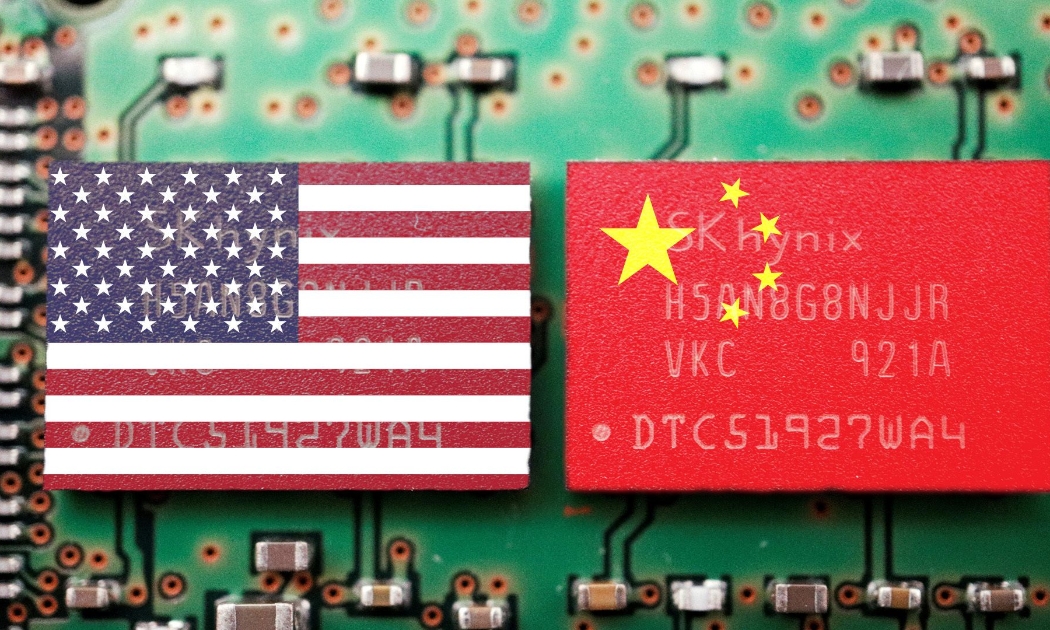 Các doanh nghiệp chip toàn cầu đang mắc kẹt trong cuộc cạnh tranh công nghệ giữa Mỹ và Trung Quốc - Ảnh: Getty Images