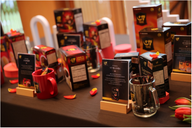 Trung Nguyen Legend's G7 coffee products are greatly appreciated by South Korean customers. Source: Trung Nguyen Legend