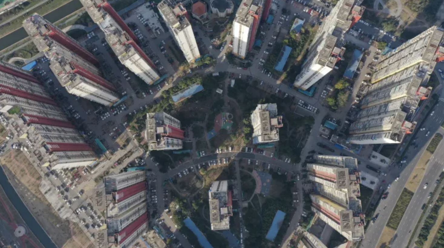 Một khu dân cư ở Nam Kinh, Giang Tô - Ảnh: Getty/CNBC.