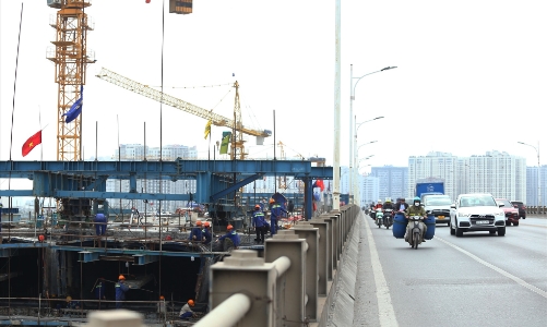 Giải ngân quý 1 giảm 4,5%, Hà Nội lên kế hoạch tăng tốc các dự án giao thông trọng điểm