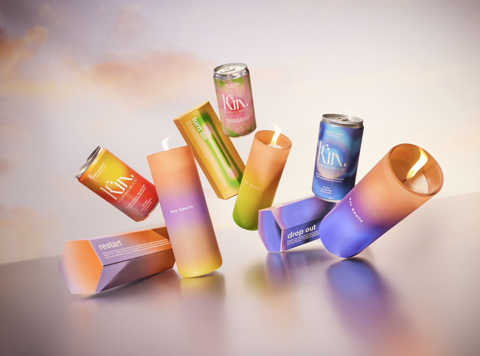 Bộ sưu tập nến thơm cho năm 2023 của&nbsp;Boy Smells v&agrave; Kin Euphorics.