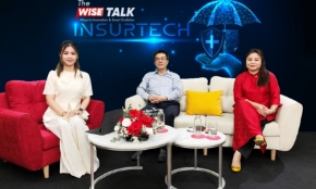 Các khách mời trong chương trình The WISE Talk số thứ 06 với chủ đề: “Sự trỗi dậy của công nghệ bảo hiểm (Insurtech)”