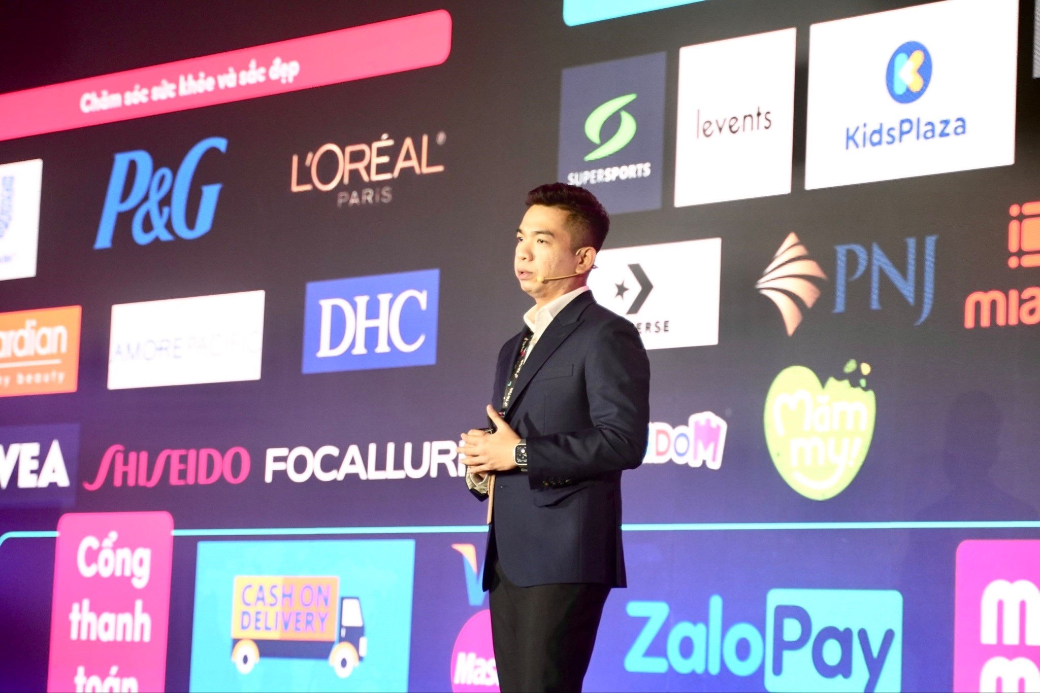 Ông Daniel Nguyễn, Quản lý Ngành hàng, TikTok Shop Việt Nam phát biểu tại sự kiện.