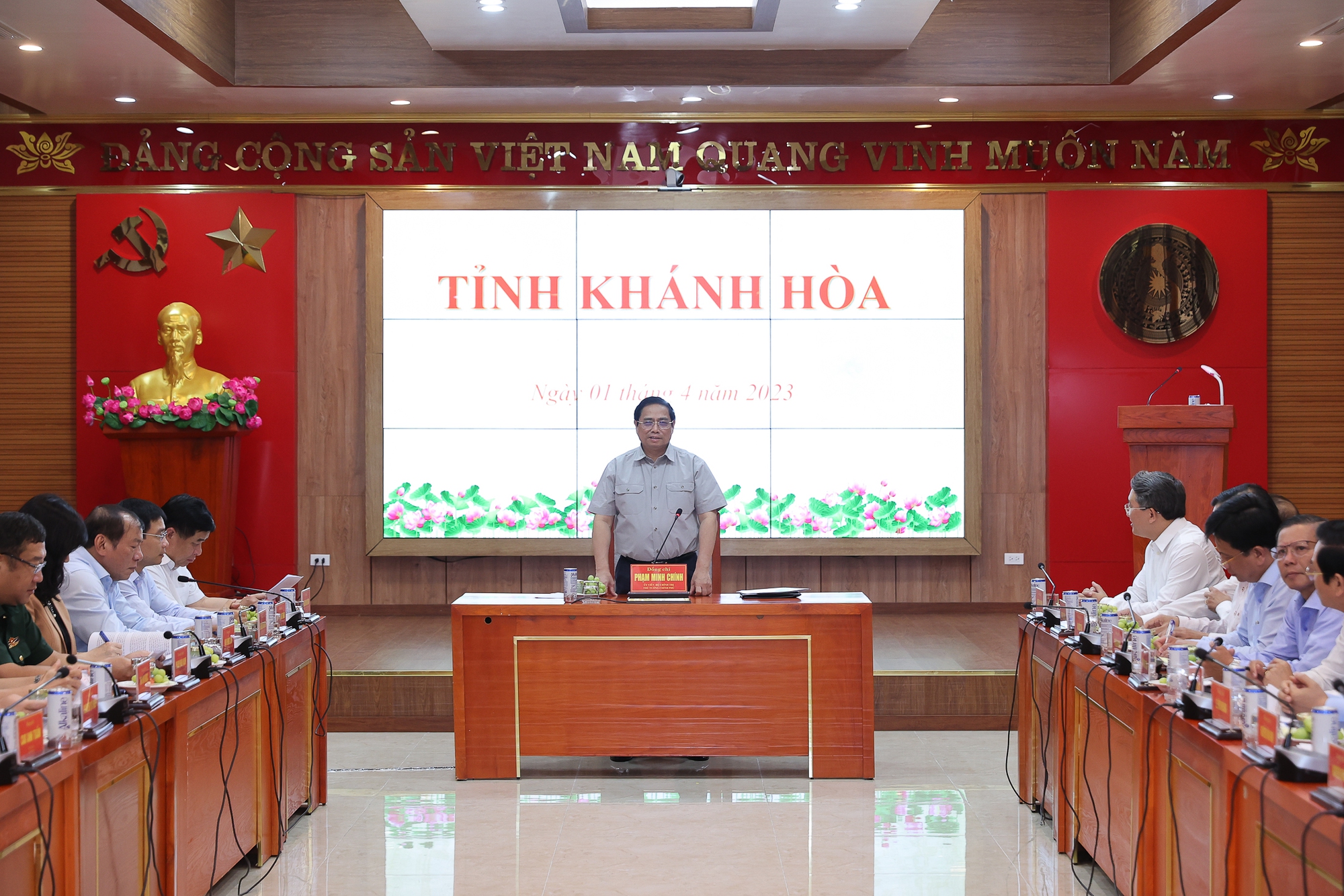 Toàn cảnh buổi làm việc - Ảnh: VGP