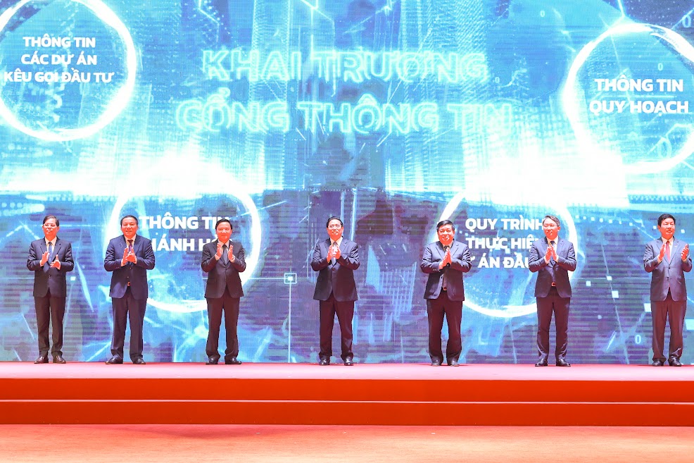 Tỉnh Khánh Hòa khai trương Cổng thông tin các dự án kêu gọi đầu tư và Thông tin quy hoạch - Ảnh: VGP