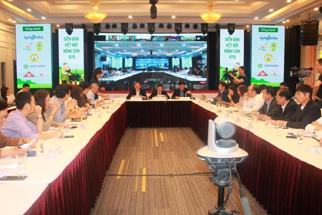 Điểm cầu chủ tr&igrave; Diễn đ&agrave;n tại th&agrave;nh phố Th&aacute;i B&igrave;nh.