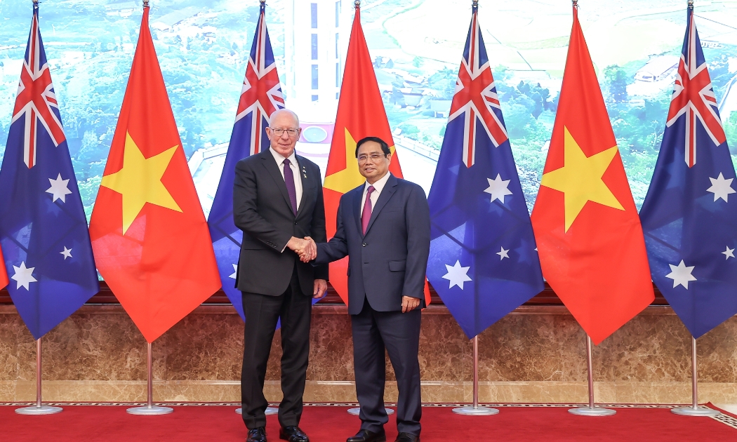 Quan hệ Đối tác Chiến lược Việt Nam-Australia có nhiều bước phát triển mạnh mẽ, trong đó, hợp tác kinh tế-thương mại giữa hai nước là điểm sáng - Ảnh: VGP