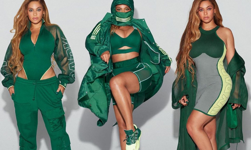 Ca sỹ Beyoncé trong chiến dịch quảng bá bộ sưu tập Adidas x Ivy Park 2021. Ảnh: BoF