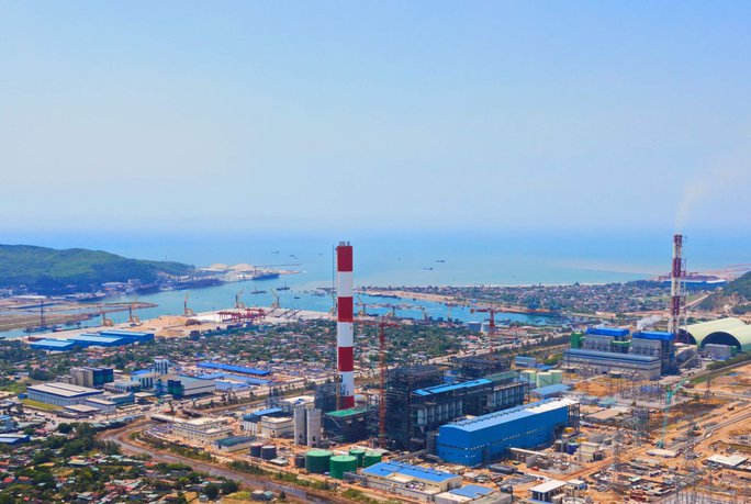 Một góc Khu kinh tế Nghi Sơn