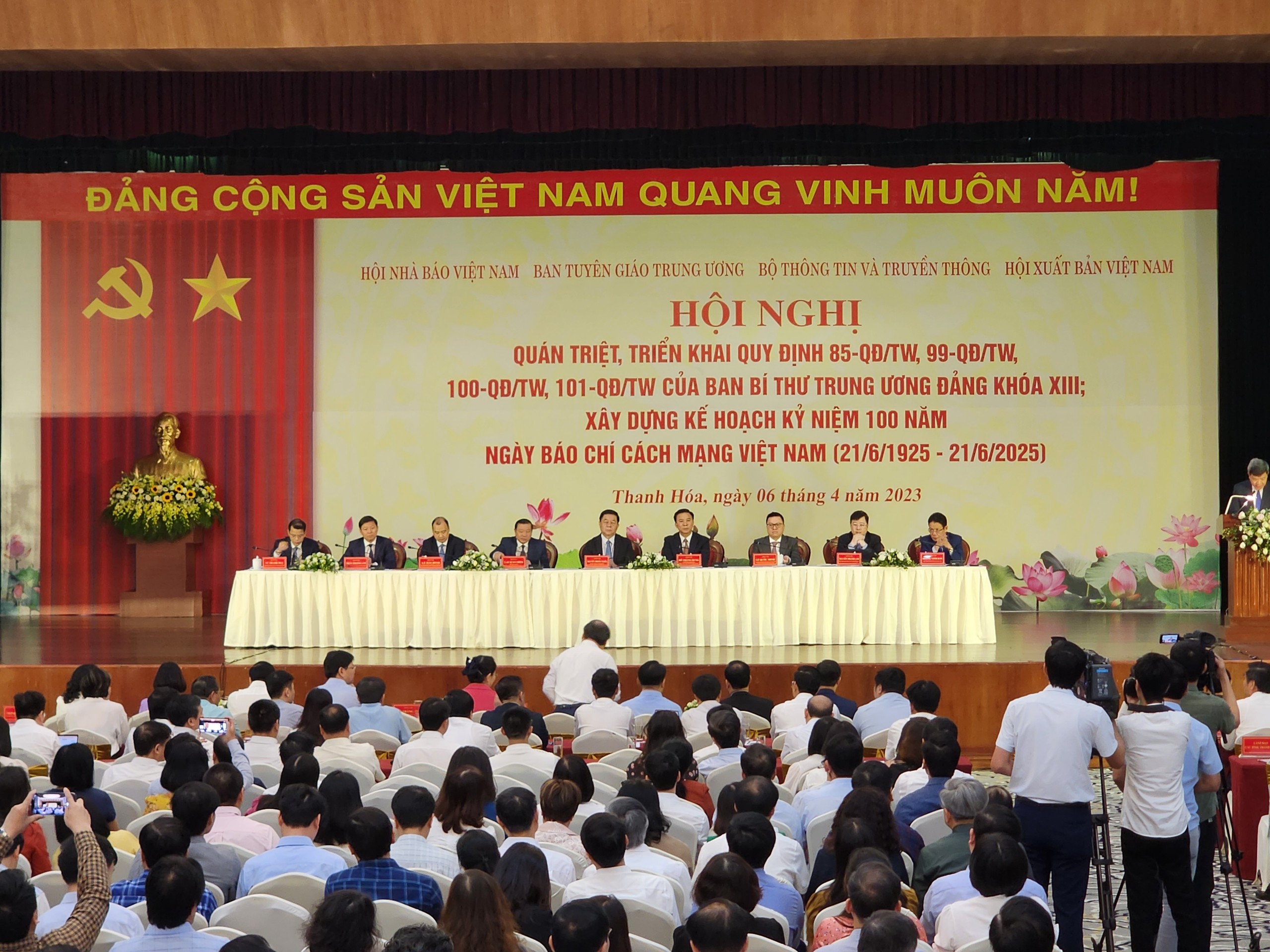 Hội nghị quán triệt, triển khai các quy định mới của Ban Bí thư Trung ương Đảng khoá XIII khu vực phía Bắc.