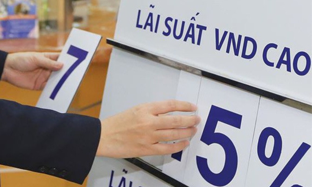 Lãi suất tiền gửi dưới 6 tháng phổ biến ở 5,5%/năm.